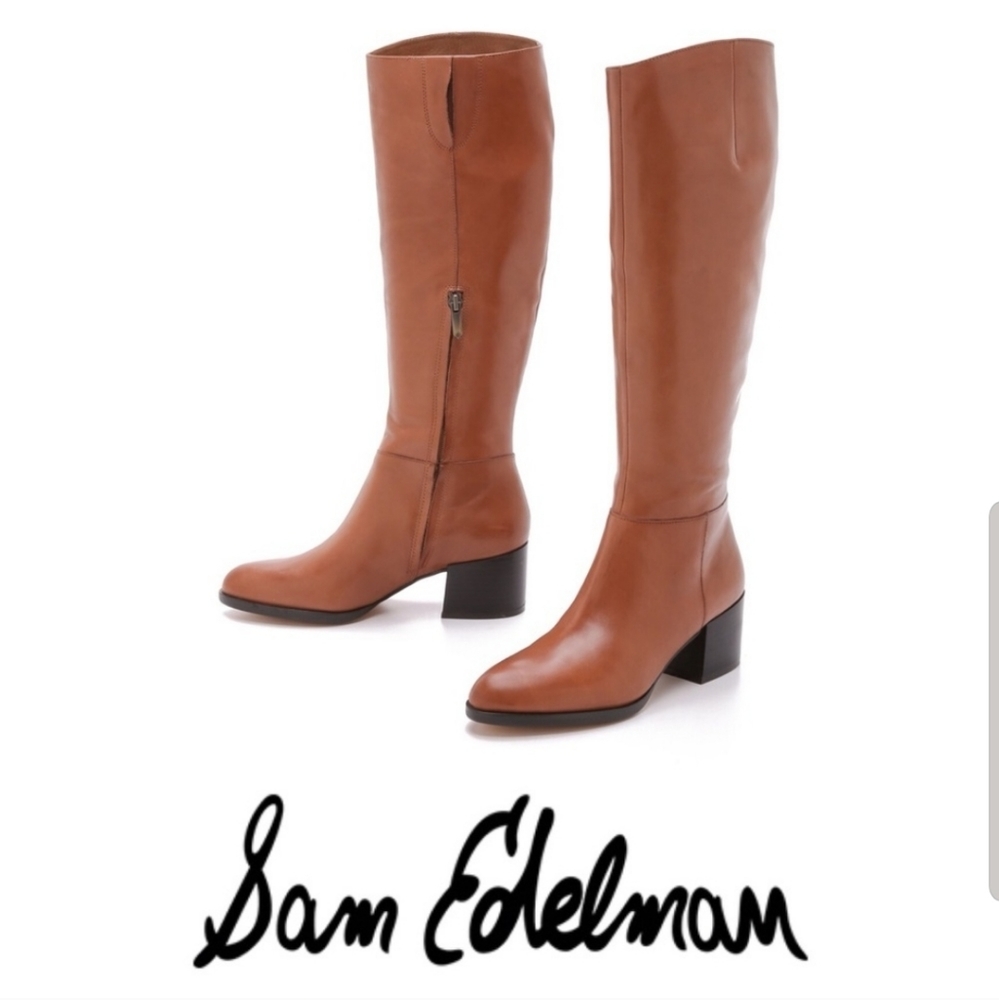 Sam Edelman Joelle Carmel Riding Boot 8.5